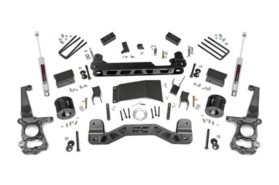 Rough Country 4" Suspension Lift Kit for 2015-2020 Ford F-150 4WD - 55530 - Image 1 of 4