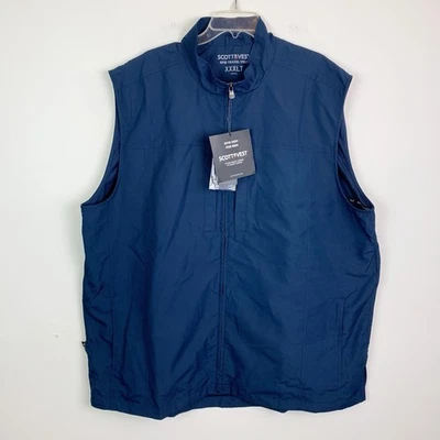 NWT SCOTTeVEST RFID Best Travel Vest for Men 26 Cargo Pockets Navy Size XXXLT - Image 1 of 4