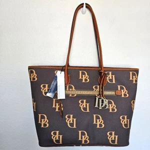 Neu mit Etikett Dooney & Bourke | DB Logo Monogramm große Tasche - Bild 1 von 7