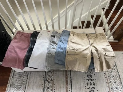 Bundle Of Men’s Express , American Eagle, Nike Shorts - Image 1 of 4