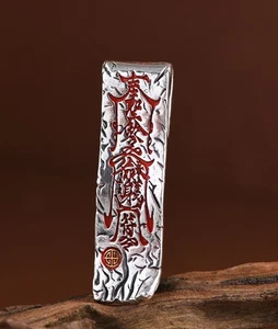 999 pure Silver  women men amulet charm Pendant charm & steel chain  S6208 - Picture 1 of 5