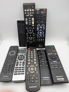 Remote Control Lot 8 Genuine Sony BD RMT-B107A Toshiba, Yamaha - Picture 1 of 9