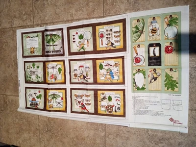 Quilting Treasure Tidings of Great Joy Woodsy Wonders Fabric Book 23" x 44" - Image 1 of 4
