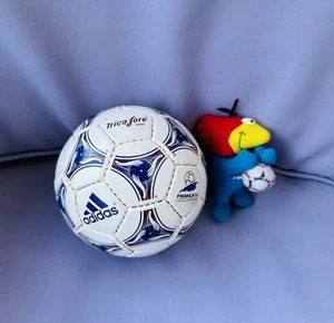 FIFA World Cup France 1998 Official Mini Ball Adidas Tricolore & Mascot Footix - Bild 1 von 11