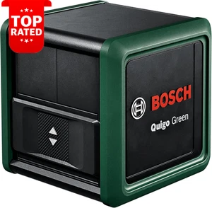 Cross Line Laser Quigo Green Generation II with Clamp MM 2 (Horizontal + Vertica - Picture 1 of 12