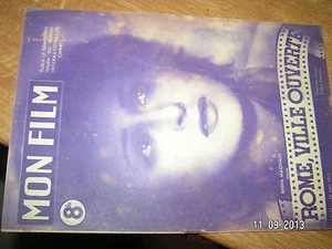 Revue Mon Film n°44 (1947) Rome ville Ouverte A.Magnani / S.Simon V.Francen - Imagen 1 de 1