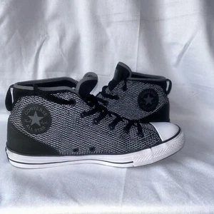 Zapatilla deportiva Converse CTAS Syde Street Mid Thunder negra blanca talla hombre 10 mujer 12 - Imagen 1 de 14