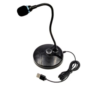 USB Microphone USB Mic with Holder for PC Studio Speech Chatting Singing - Afbeelding 1 van 8