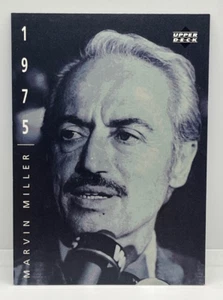 1994 UD Upper Deck MARVIN MILLER American Epic Ken Burns Baseball Card - Picture 1 of 2