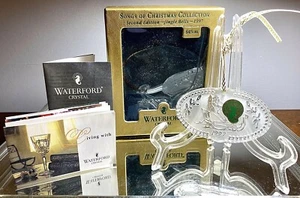 Waterford Crystal Ornament Songs Of Christmas Collection 1997 Jingle Bells NEU - Bild 1 von 6