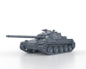 MODERN FRENCH - AMX 30 B2 BRENUS - 1/56 1/72 1/87 1/100 3D PRINTED - Picture 1 of 4