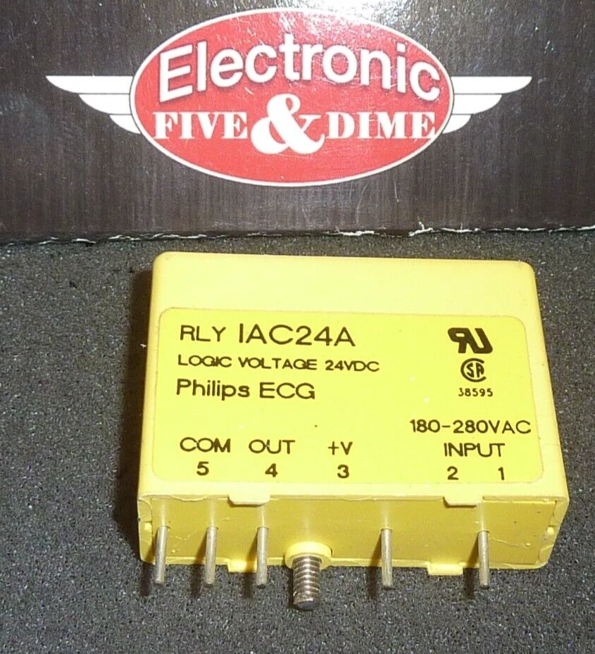 ECG  RIM-IAC24AM  24VDC 180-240vac Slim Line Input Module - Image 1 of 1