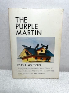 THE PURPLE MARTIN Layton Bird Watching Swallow Ornithology Habitat Diet Guide - Bild 1 von 5
