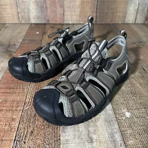 Skechers Mens Brown Tan Journeyman Safari Hiking Sandals Shoes Size 10 - Picture 1 of 8