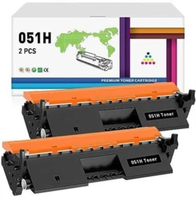 Canon Compatible Toner Cartridge 051H 051 Black, High Capacity (2169C001 - Picture 1 of 2