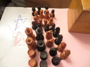 Vintage Allan Troy Chess Set-Vintage Lardy Set/Box 2A The Queen's Gambit! 2/3 - Picture 1 of 11