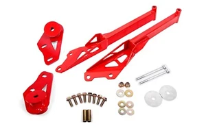 BMR CB762R IRS Subframe Support Brace Red for 15-24 Ford Mustang S550/S650 - Picture 1 of 7
