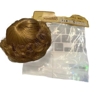 Tallinas Puppenperücke Haare Größe 5" Style TAO Reborn DK blond Locken - Bild 1 von 6
