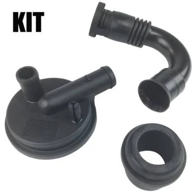 3Pcs Fits VW Golf Jetta MK4 1.9 TDI Crankcase Vent Valve & Gasket & Hose KIT - Image 1 of 4