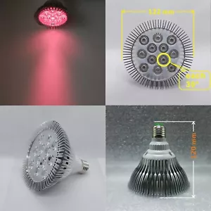 36W NIR 760nm~770nm Near-Infrared LED Lamp Spot Light Bulb PAR38 F Therapy Plant - Picture 1 of 7