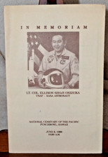 1986 Astronaut Lt Col Ellison Onizuka - Laid to Rest - National Cemetery Pacific