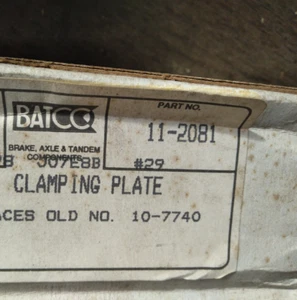 New Body Mounting U-Bolt Tie Strap 3-1/2" Batco 11-2081 - Picture 1 of 1