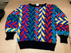 Vintage lata 80. / 90. Sweter / Sweter : Rozmiar Medium