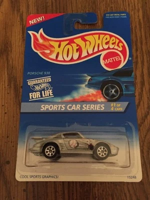 HOT WHEELS 1995 SPORTS CAR SERIES PORSCHE 930  #1/4 - Image 1 of 2