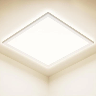 Plafoniera LED Soffitto 24W, 4000K Ultra Sottile Lampada Da Soffitto Quadrata, 2 - Immagine 1 di 4