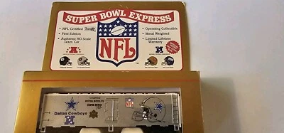 Ho Scale NFL Pittsburgh Dallas Cowboys Reefer Car MANTUA COLLECTIBLE New in Box - Image 1 of 2