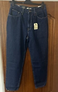BNWT Levis 80s mom jeans, dark blue, size 30 x 28 - Picture 1 of 4