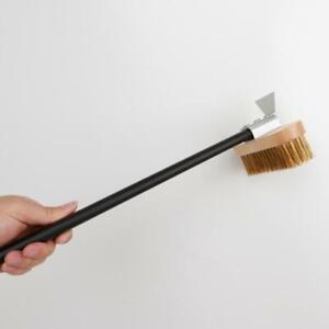 Pizza Oven Copper Brush Scraper Household Grill Brass Cleaning Brush With Han.ti