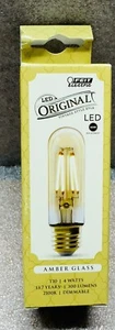 Feit Electric acre T10 E26 (Medium) LED Bulb Amber 40 Watt Equivalence 1 pk - Picture 1 of 5