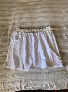 NWOT New White youth XL Tennis Skirt - Picture 1 of 7