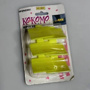 YELLOW VINTAGE WINDSHIELD WIPER SPOILER AID STYLING 80s NEON KOKOMO RALLY 6822 - Picture 1 of 3