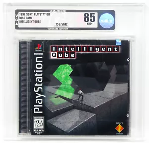 Intelligent Qube VGA 85 Graded Sony PlayStation 1 PS1 Like WATA CGC Cube - Picture 1 of 4