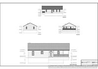 Full Set of single story 3 bedroom house plans 1,788 sq ft 