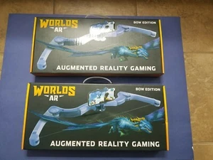 (2 pack) Worlds AR Games Augmented Reality Shoot Gaming, Bow Edition Black Fin - Picture 1 of 7