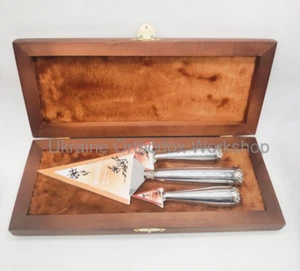 3-teiliges Set Orthodoxe Kirche Altarlanze Proskomödie Liturgie scharfe Speere mit Box - Bild 1 von 12