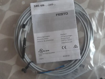 FESTO SME-8M-DS-24V Proximity Sensor, FESTO PROXIMITY SWITCH SME-8M-DS-24V - Image 1 of 4