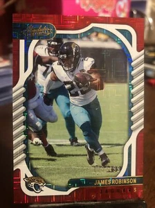 James Robinson 2022 Panini Absolute Football Jaxonville Jaguars Red /499 SP - Picture 1 of 1
