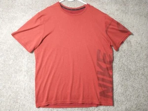 Camisa Nike Adulto Extra Grande Roja Swoosh Dri-Fit Atlética Exterior Informal Hombres - Imagen 1 de 15