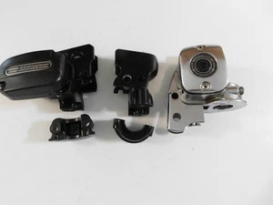 HARLEY DAVIDSON HOG CHROME FRONT MASTER CYLINDER & CLUTCH BRACKET KIT 42117-08 - Picture 1 of 16
