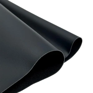 Faux Leather Fabric, 54"x36" Thick Durable Synthetic Upholstery Leather Vinyl... - Picture 1 of 8