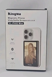 KingMa PH02 Max Téléphone Vlog Selfie Moniteur Écran Caméra Arrière Magsafe Magnétique - Photo 1 sur 2