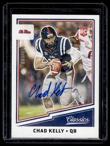 Panini Classics Rookie Significant Signatures 2017 Chad Kelly automático 084/199 Ole - Imagen 1 de 2