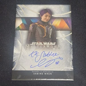 2024 Topps Star Wars Masterwork Sabine Wren Auto ES1 275 - Bild 1 von 2