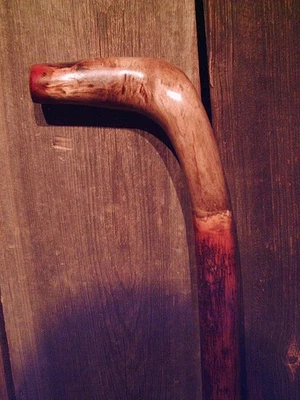 трость трость натуральный выращенный корень ручка для хорошего размера руки сделано в США - Изображение 1 из 4