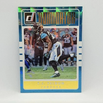 2016 Donruss Dominators /999 TJ Yeldon #32 Jacksonville Jaguars - Image 1 of 4