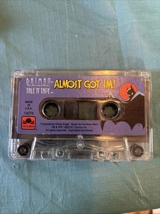 Batman The Animated Series Cassette Vintage 1993 Almost Got Im! Rare HTF - Picture 1 of 2